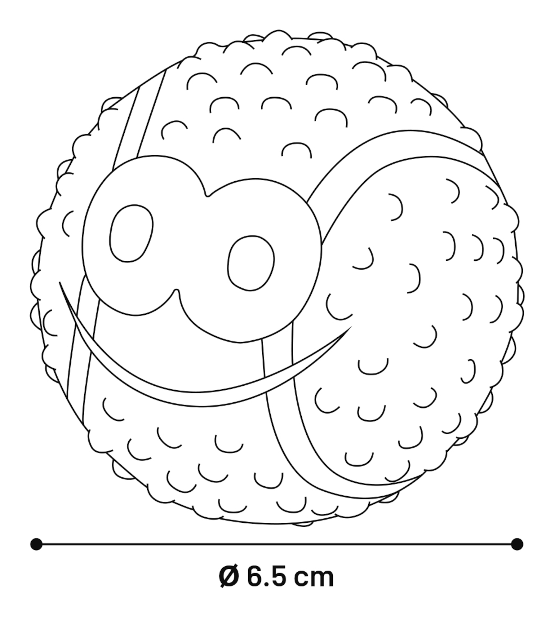 Flamingo Toy Warner Ball Multiple colours