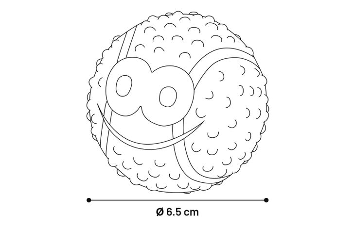 Flamingo Toy Warner Ball Multiple colours