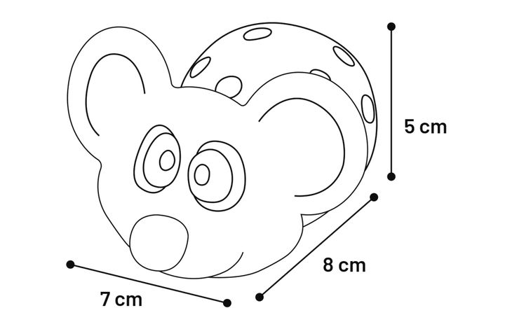 Flamingo Toy Warner Mouse Multiple colours