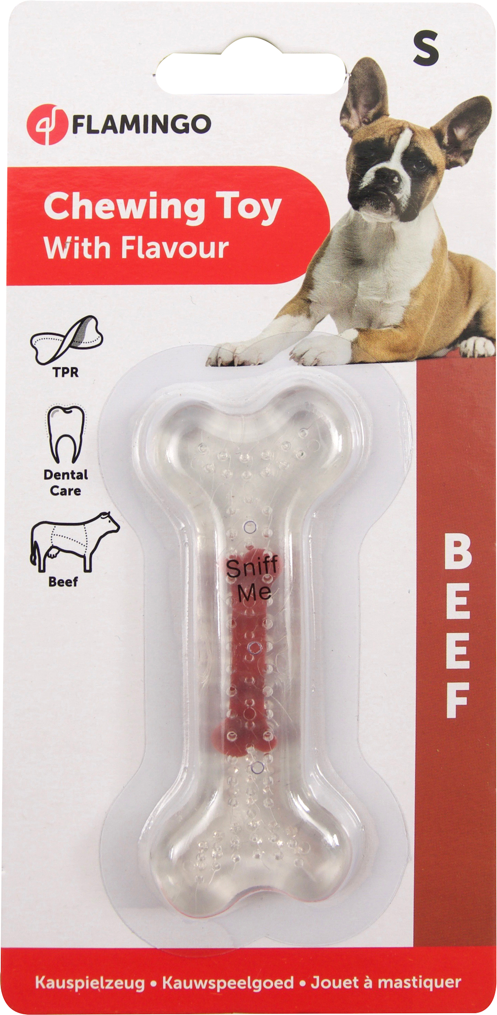 Flamingo Toy Wissal Bone with beef flavour