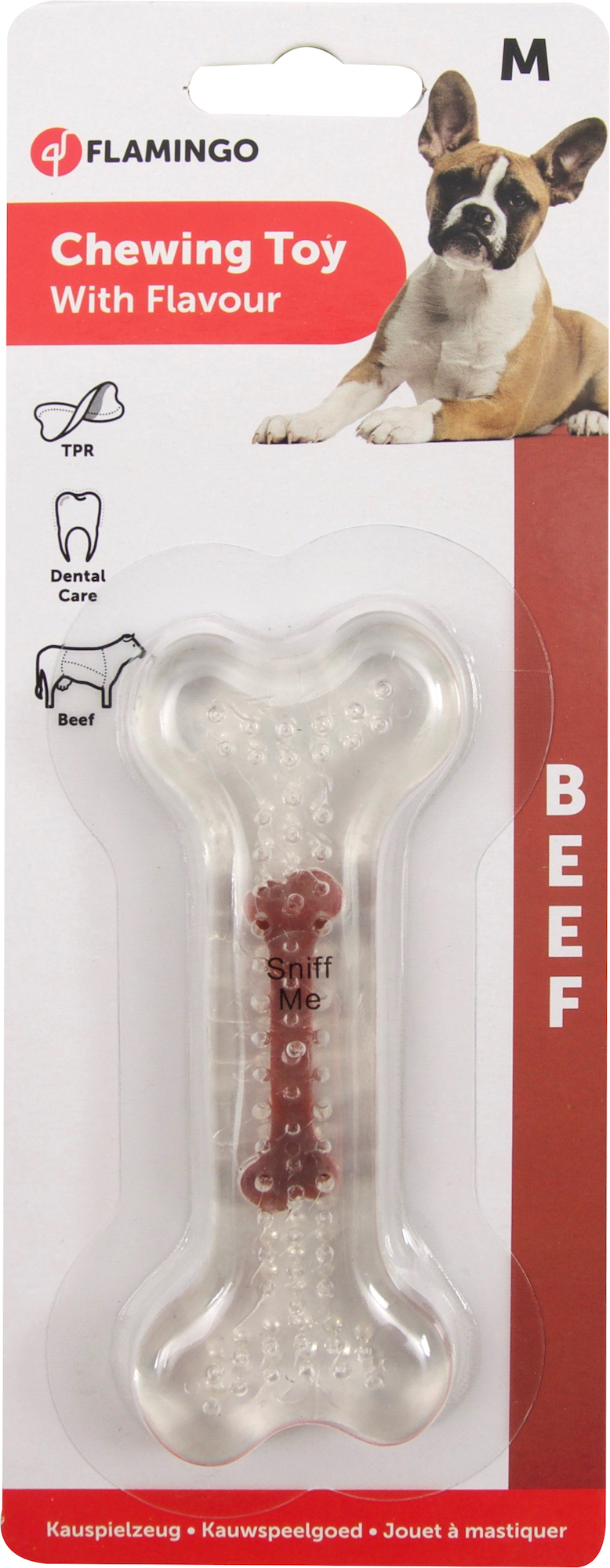 Flamingo Toy Wissal Bone with beef flavour