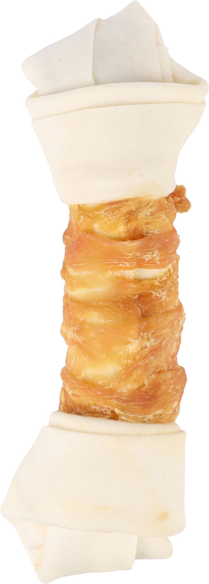 Flamingo Snacks R'Hide Knotted Bone White with chicken 25cm 220gr