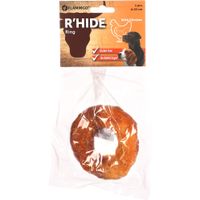 Flamingo Snacks R'Hide Ring Brown with chicken 10cm 110gr