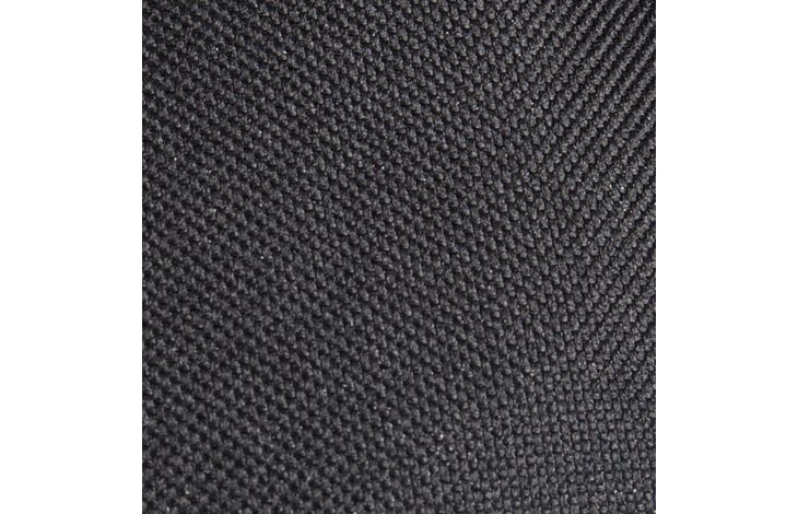 Pamflet gat samen Basket Dreambay® Mano Rectangle Dark grey Textile