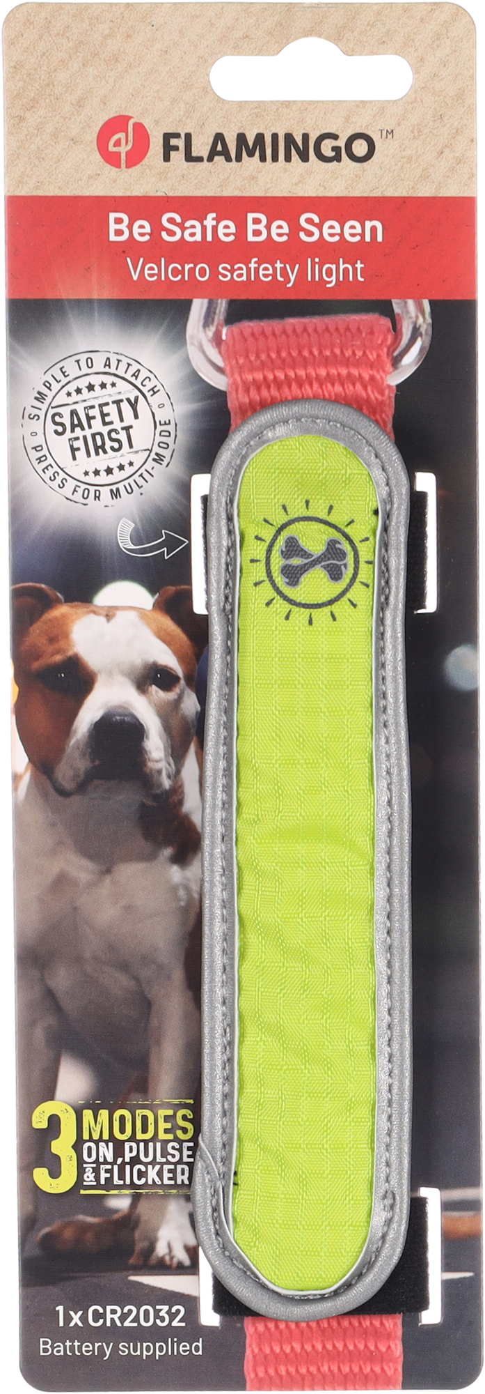 Flamingo Safety strip Ulgur Fluo yellow