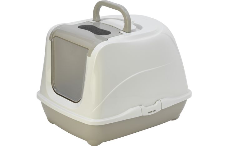 Flamingo Cat toilet Loki Grey & Beige