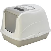 Flamingo Cat toilet Loki Grey & Beige