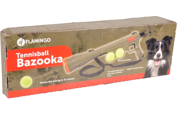 Flamingo Jouet Wissam Bazooka avec balle Kaki