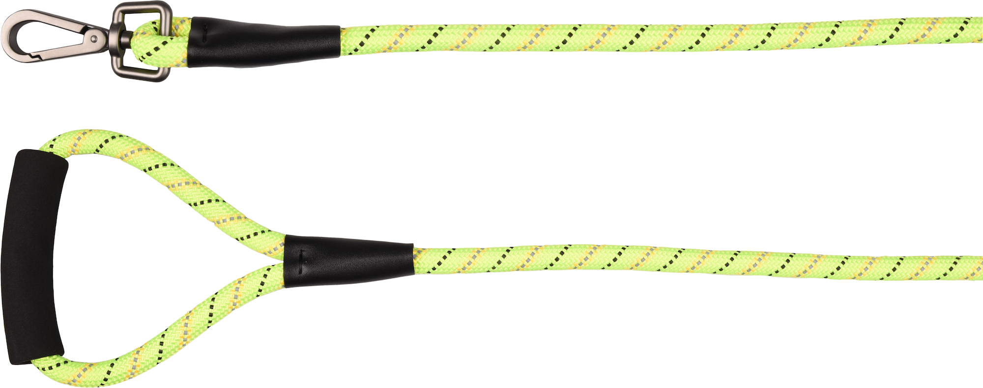 Flamingo Laisse Rimo Jaune fluo