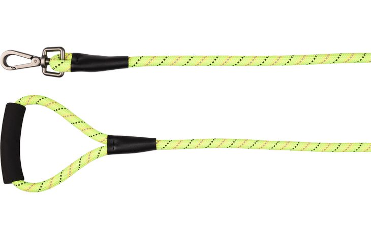 Flamingo Laisse Rimo Jaune fluo