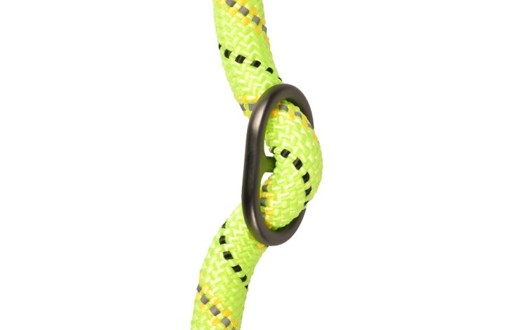 Flamingo Anti-trek halsband Rimo Fluo geel