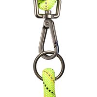 Flamingo Anti-trek halsband Rimo Fluo geel