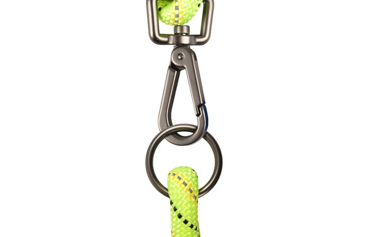 Flamingo Anti-trek halsband Rimo Fluo geel