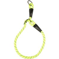 Flamingo Anti-trek halsband Rimo Fluo geel