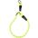 Anti-trek halsband Rimo Fluo geel