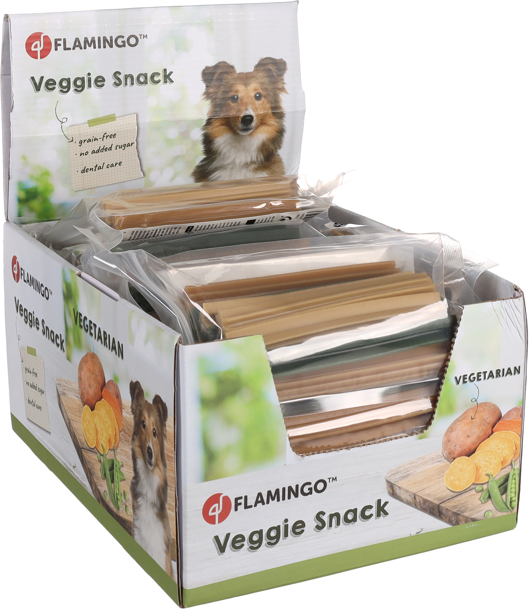 Flamingo Snacks Veggie Bastone 