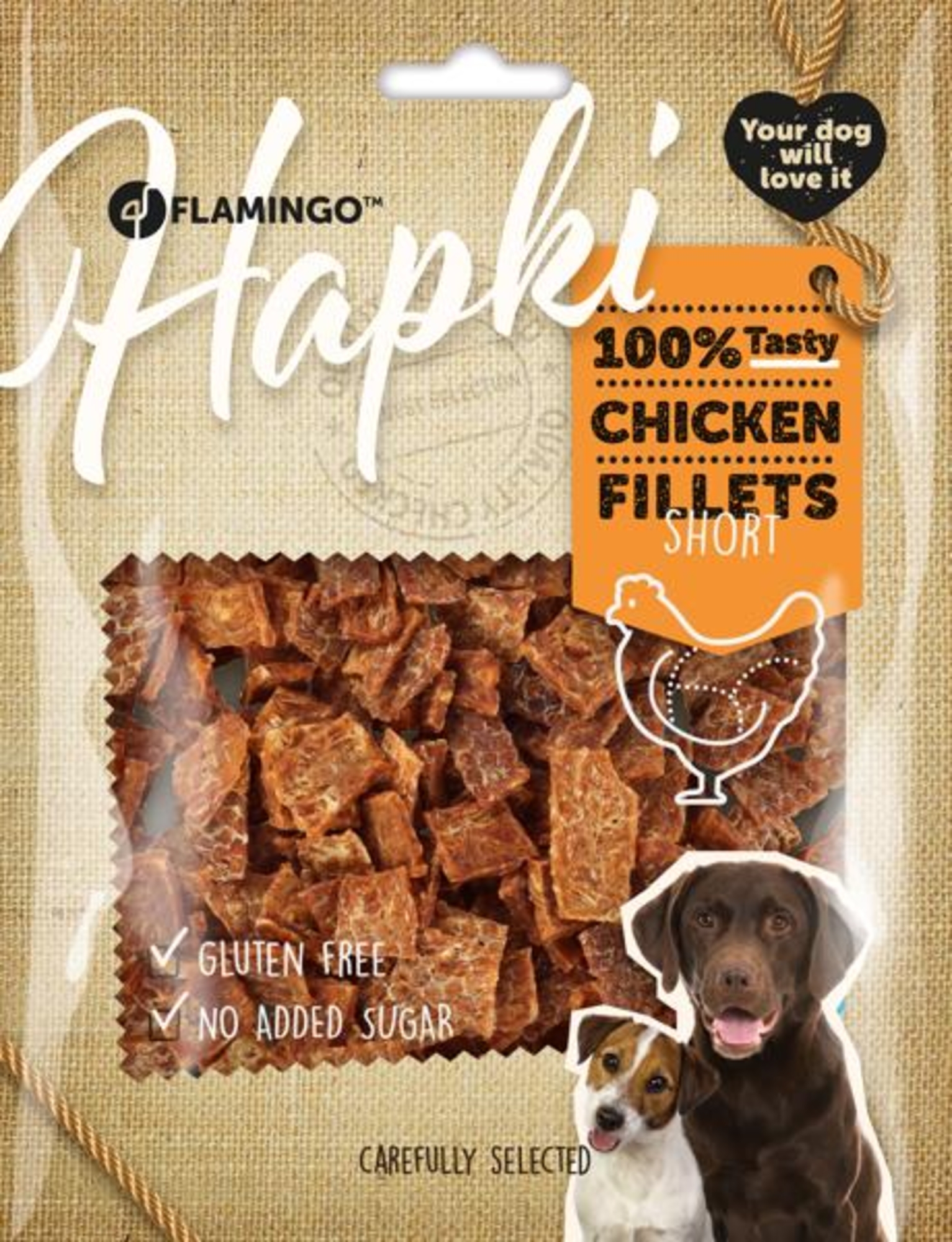 Flamingo Friandises Hapki avec poulet 
