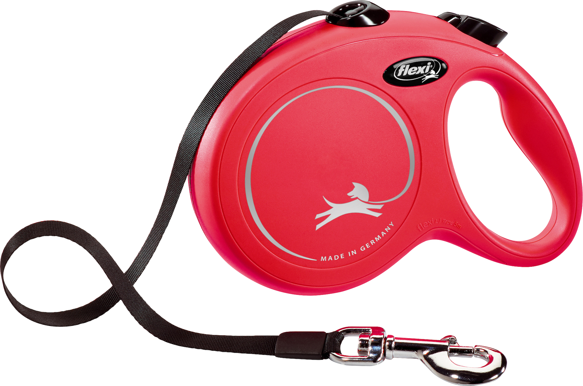 Flexi Flexi Retractable leash New Classic Tape Red