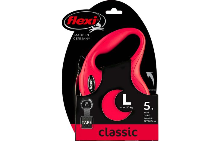 Flexi Flexi Rollijn Classic Band Rood