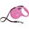 Flexi Retractable leash Classic Tape Pink