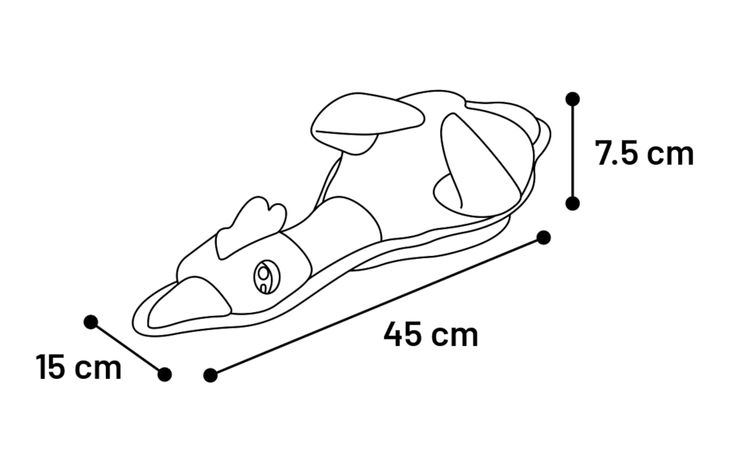 Flamingo Jouet Gorgy Canard Bleu