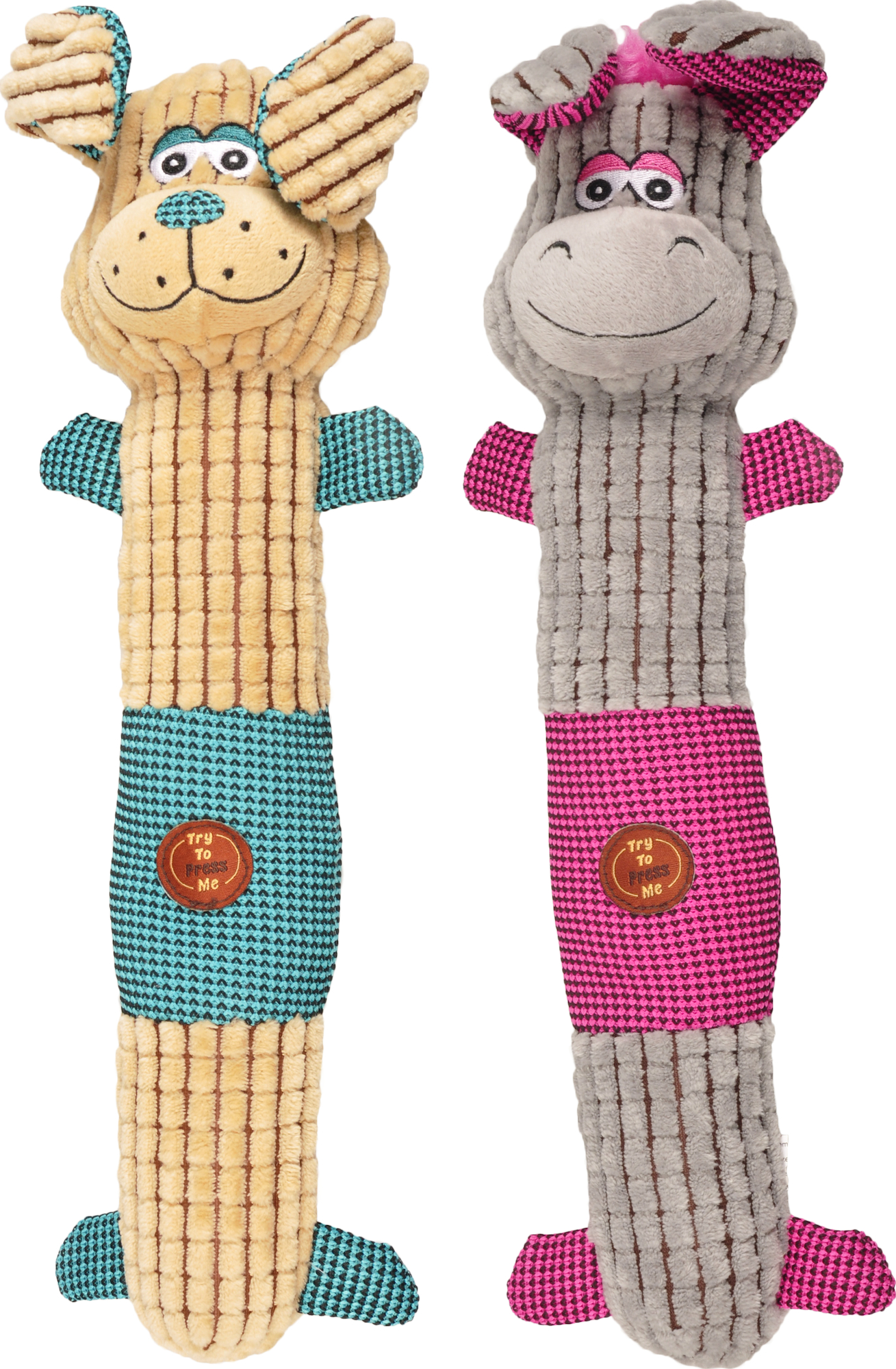 Flamingo Spielzeug Wieske Hund & Esel Mehrere Farben