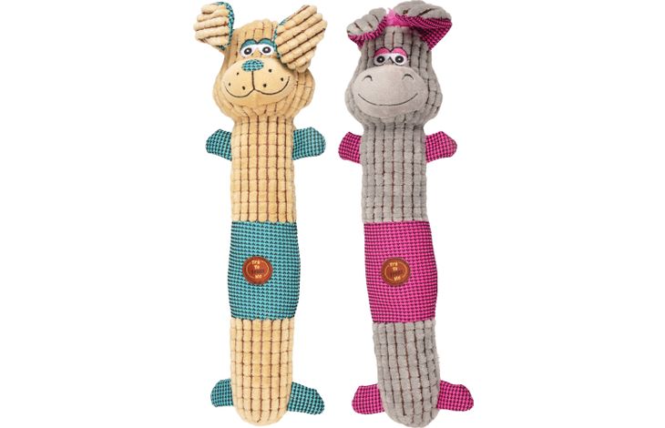 Flamingo Spielzeug Wieske Hund & Esel Mehrere Farben