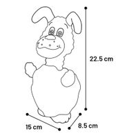 Flamingo Toy Wisal Bear & Donkey & Dog with ball Multiple colours