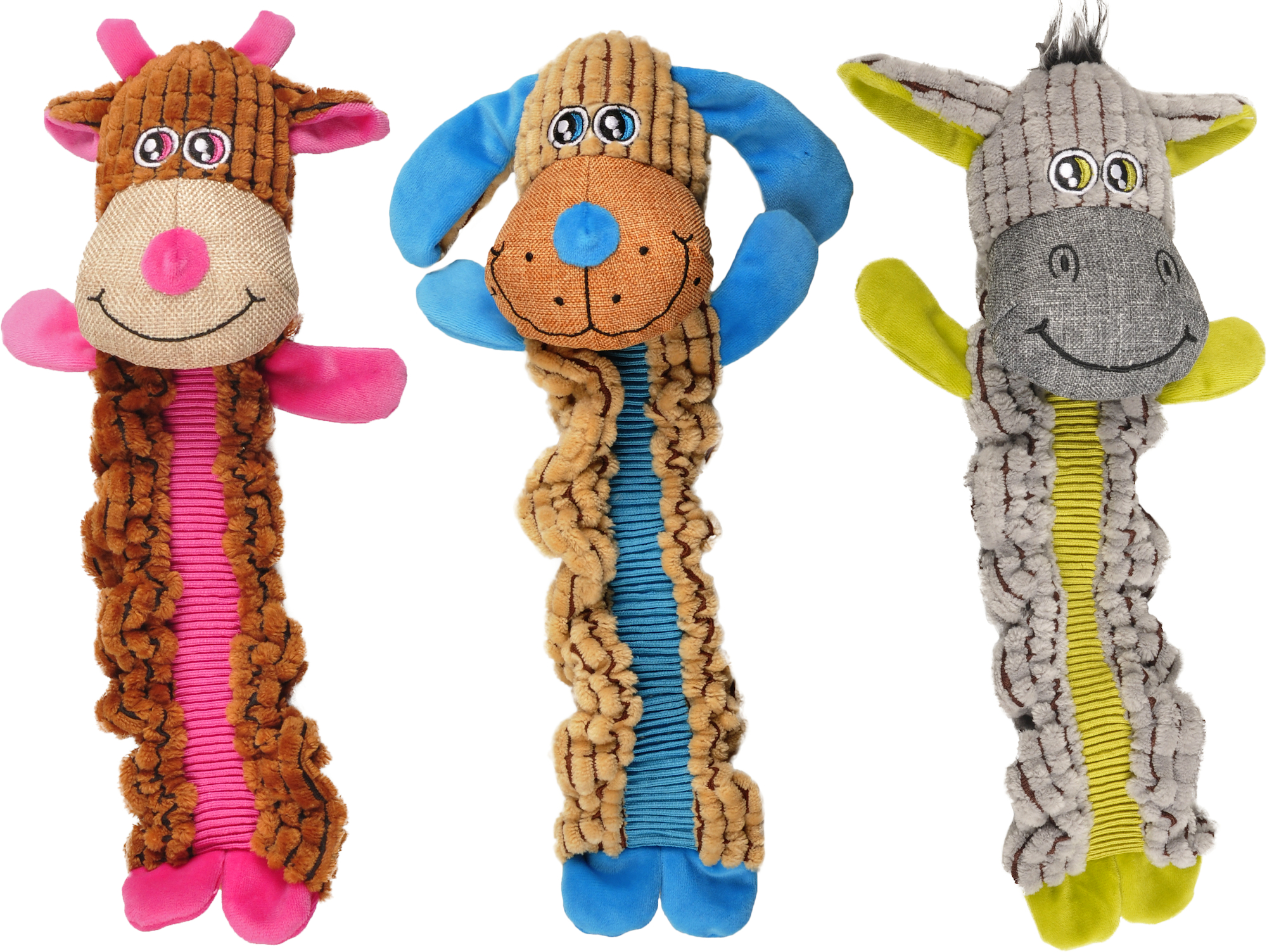 Flamingo Toy Wesse  Dog & Cow & Donkey Multiple colours