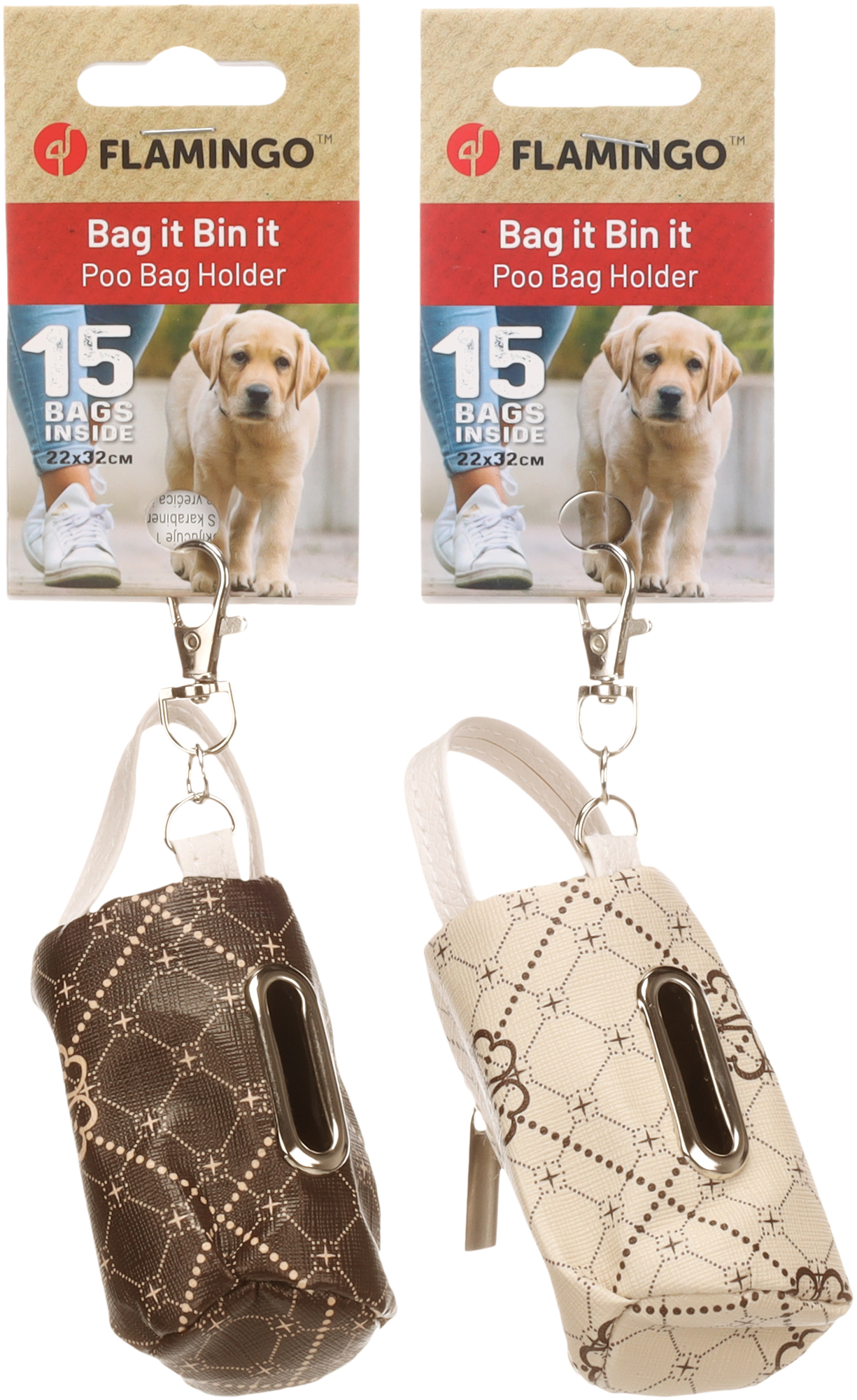 Flamingo Poop bag dispenser Vito Multiple colours