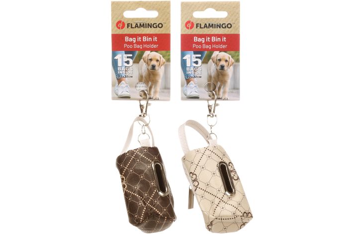 Flamingo Poop bag dispenser Vito Multiple colours