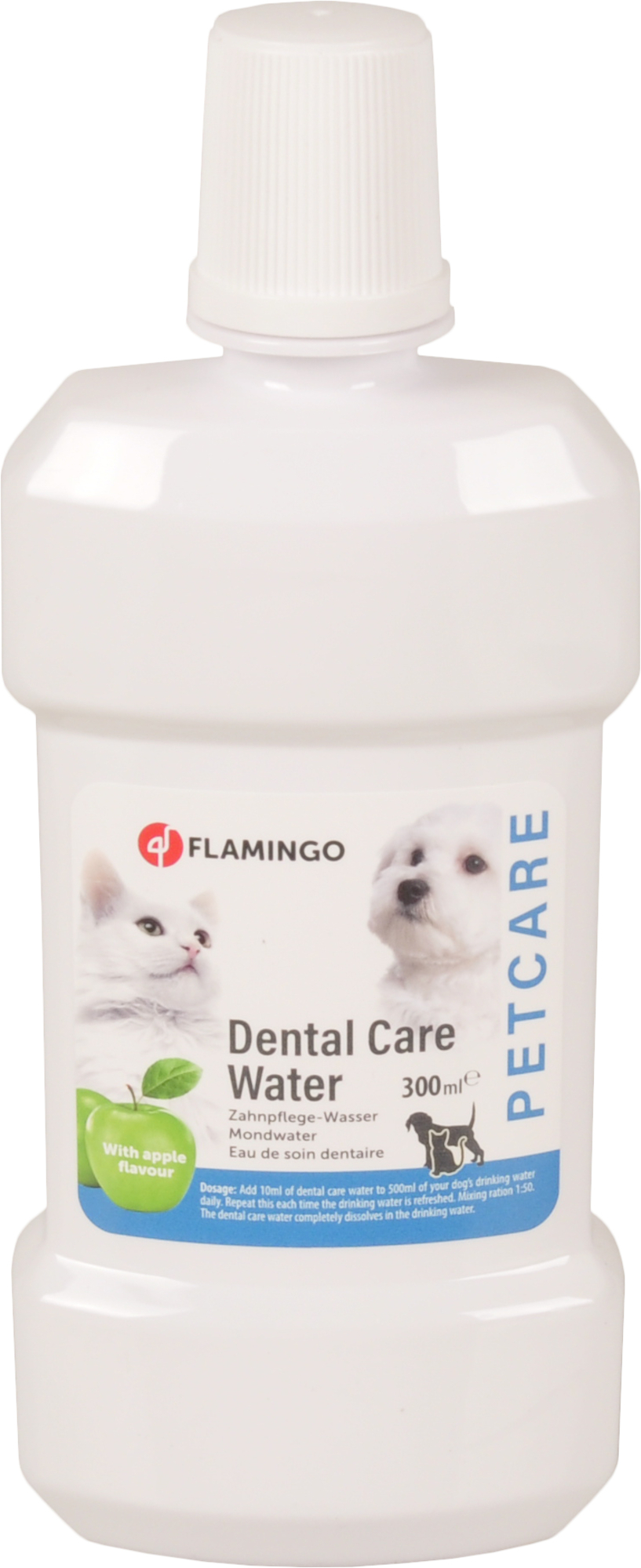 Flamingo Mouthwash with apple scent Bottle