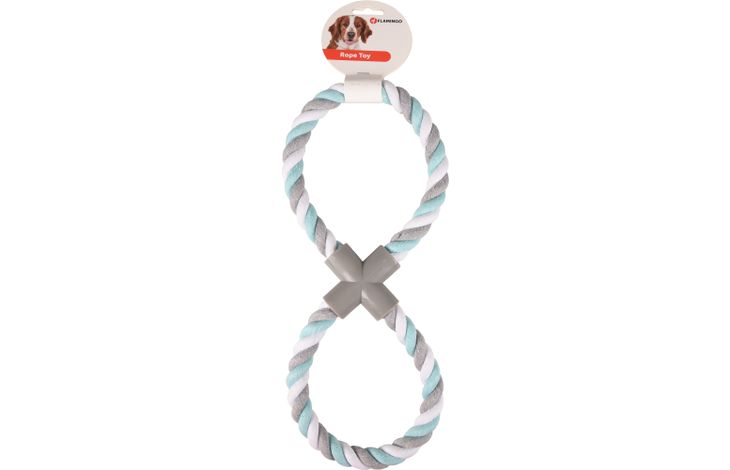 Flamingo Spielzeug Jim Zerrseil & 8-förmig Minzgrün
