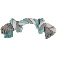 Flamingo Speelgoed Jim Touw met 2 knopen Muntgroen