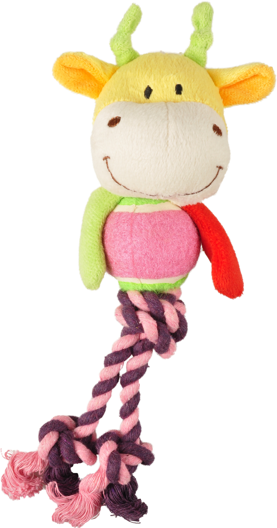 Flamingo Toy Polly Deer with ball with rope Mix