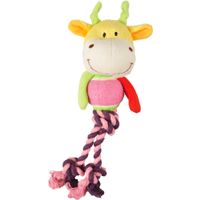 Flamingo Toy Polly Deer with ball with rope Mix