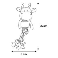 Flamingo Toy Polly Deer with ball with rope Mix