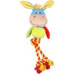Toy Polly Donkey with ball with rope Mix