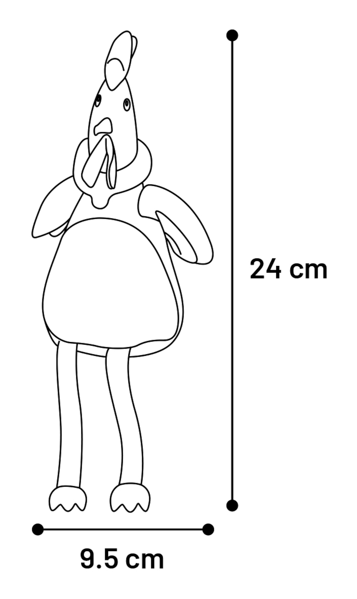 Flamingo Toy Macy Chicken Mix