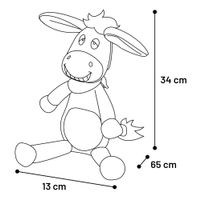 Flamingo Toy Molly Donkey Grey