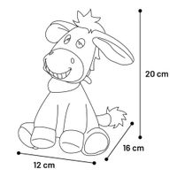 Flamingo Jouet Molly Âne Gris