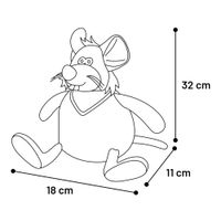 Flamingo Toy Molly Mouse Grey