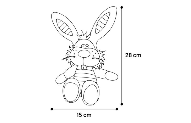 Flamingo Juguete Roger Conejo Mezcla