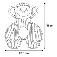 Flamingo Toy Strong Monkey Brown