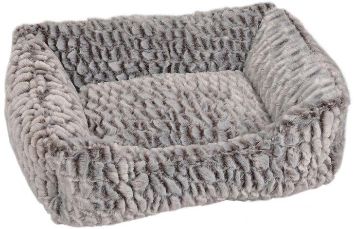 Flamingo Basket Snoozzy Rectangle Grey
