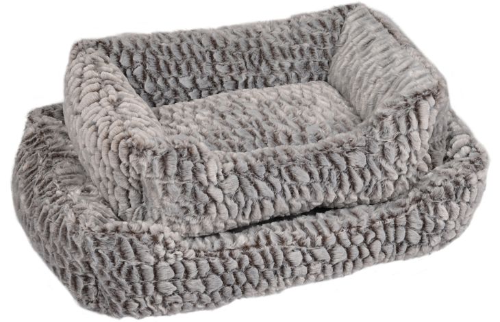 Flamingo Basket Snoozzy Rectangle Grey