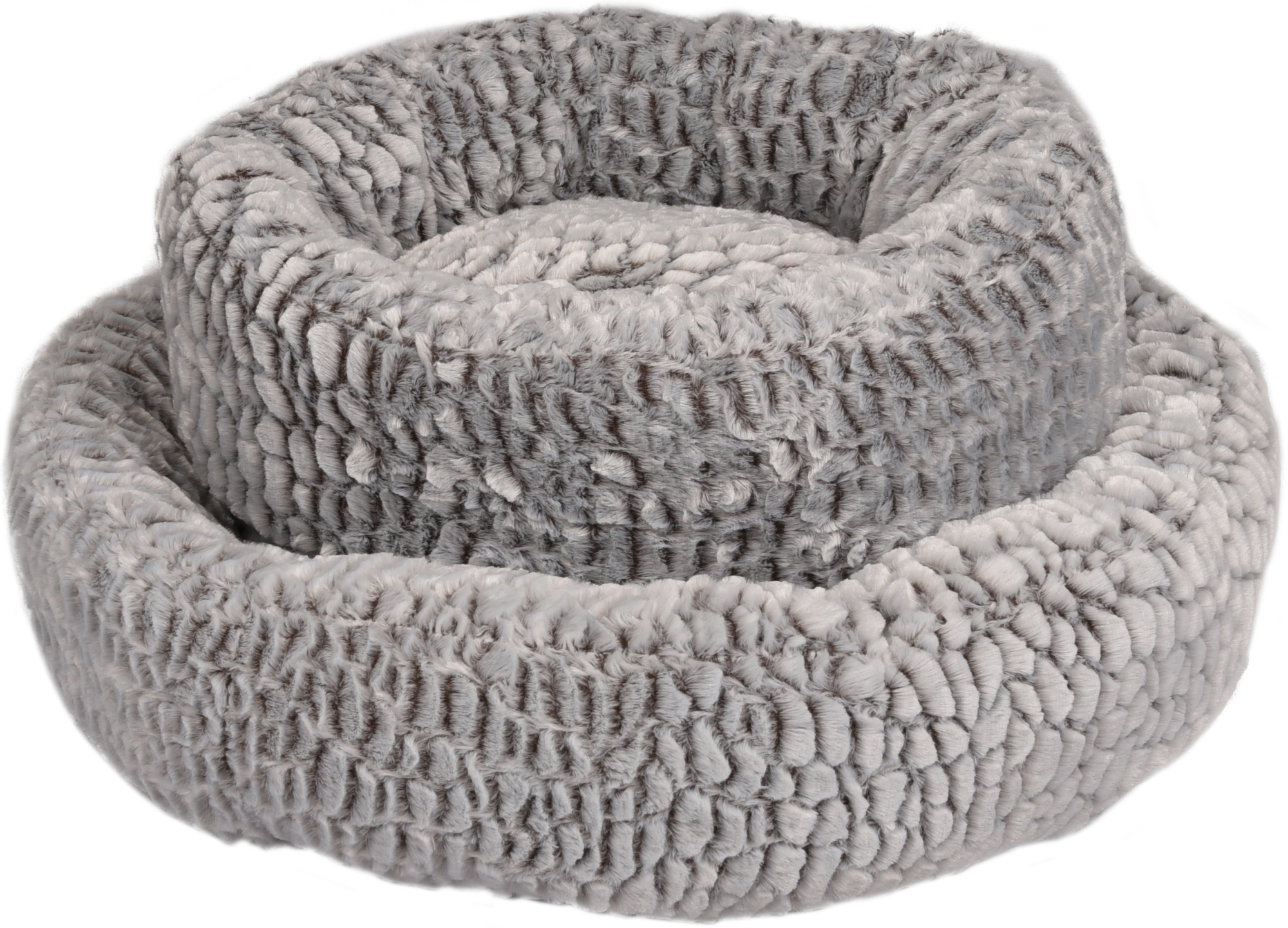 Flamingo Korb Snoozzy Rund Grau