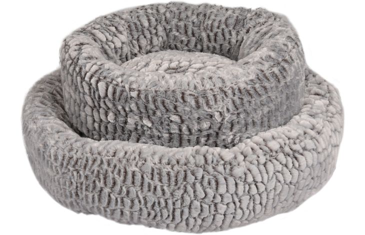 Flamingo Korb Snoozzy Rund Grau