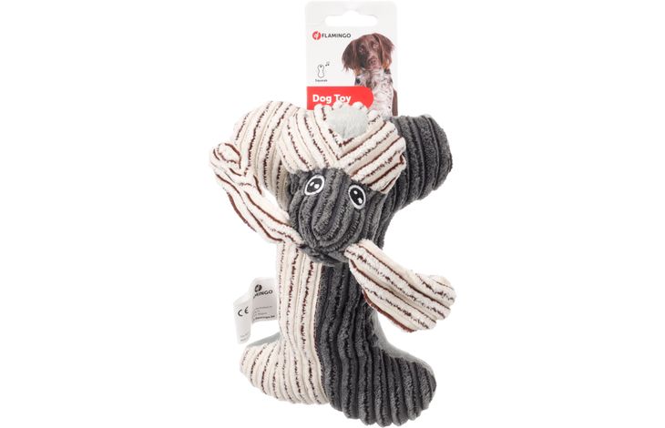 Flamingo Spielzeug Cherwa Hund Hellgrau