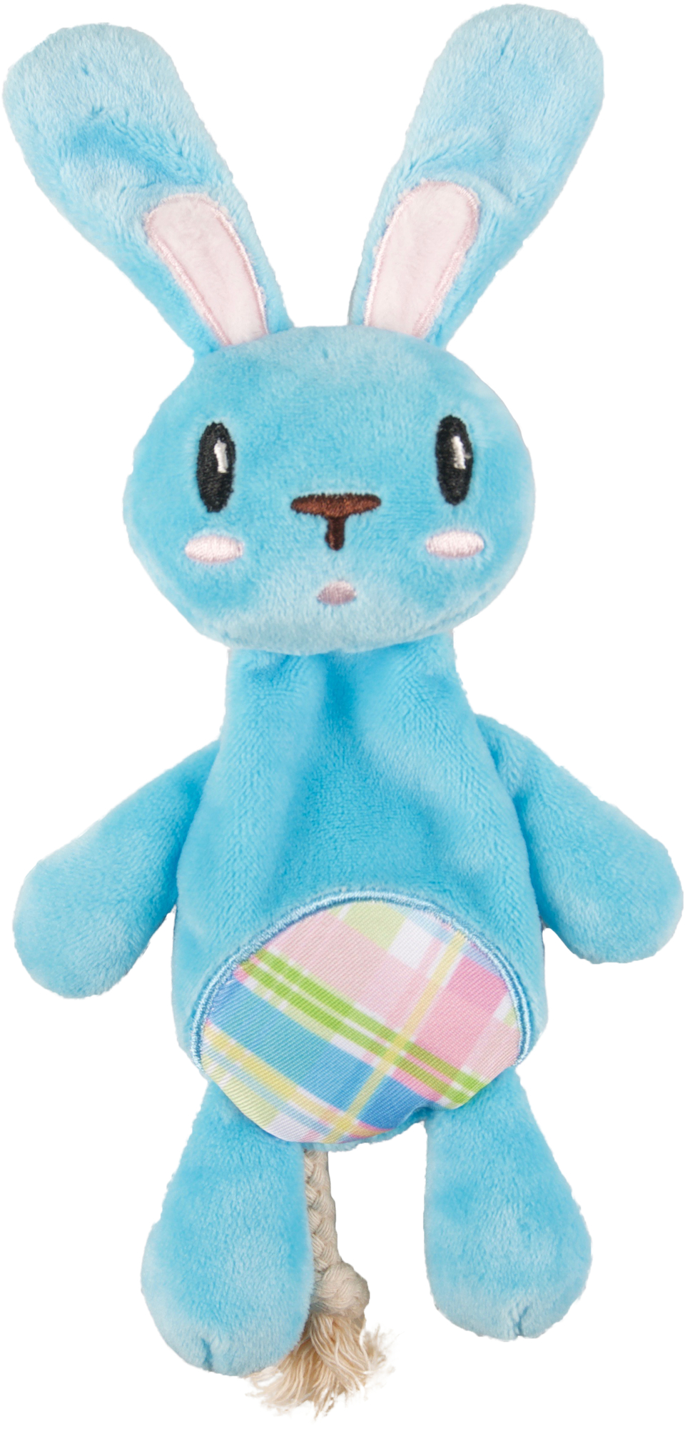 Flamingo Toy Petty Rabbit with rope Blue